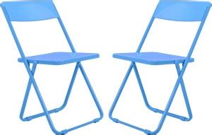 Godrej Interio Slim in Blue Colour (Set of 2) NA Study Folding Chair ...