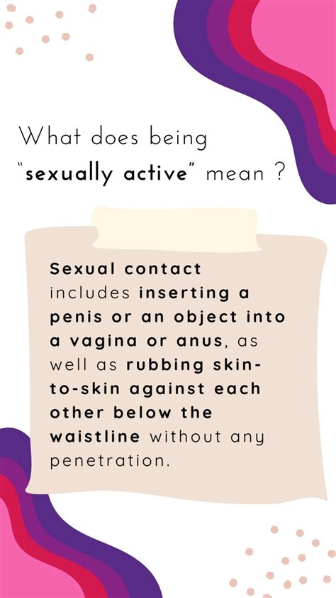 Sexually Active Meaning