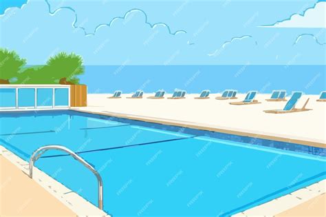 Swimming Pool Cartoon 的图像结果