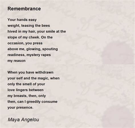 Maya Angelou Love Poems | 808solutions