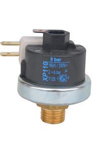 Hanumeto Pressure Switch Meter Italy XP110 - 2-6 (BAR) 1/4" - Ma-ter ...