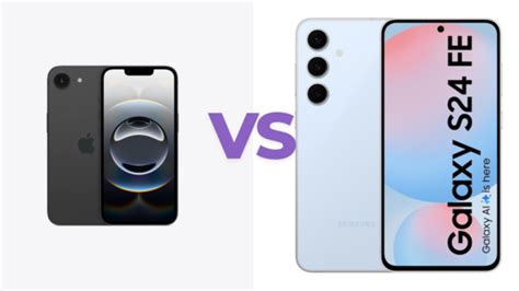 iPhone 16e vs Samsung Galaxy S24 FE: Which affordable flagship you ...