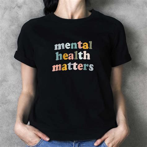 Mental Health Matters T-shirt - Shibtee Clothing