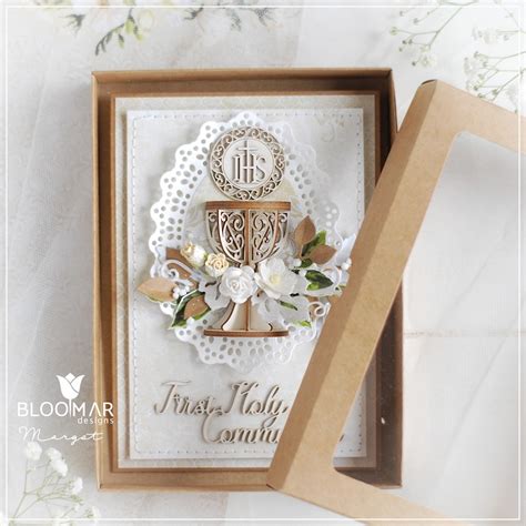 Personalised First Holy Communion card – Bloomar Design