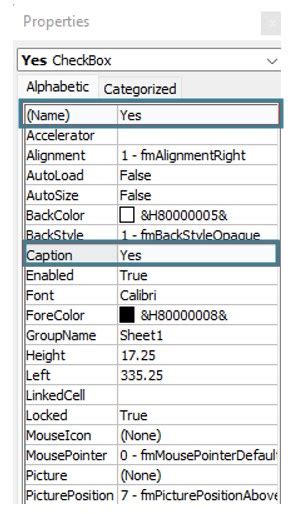 Add Checkbox VBA 的图像结果