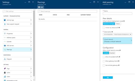 Image result for Azure VNet Peering