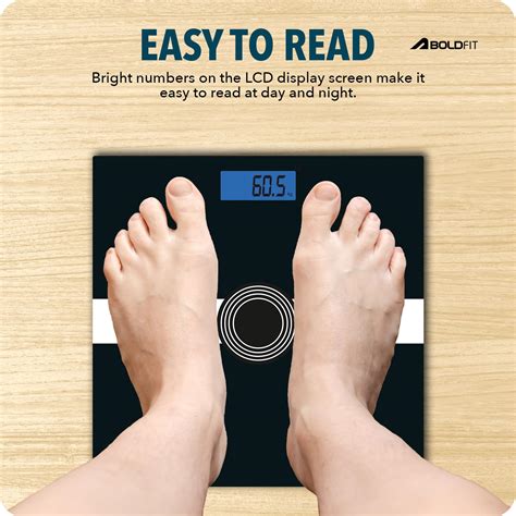 Boldfit Weight Machine for Body Weight Machine Digital Bathroom Scale ...