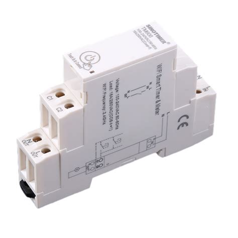 Buy JUNTEX TM608 Single Phase Home Energy Meter with Timer Switch ...