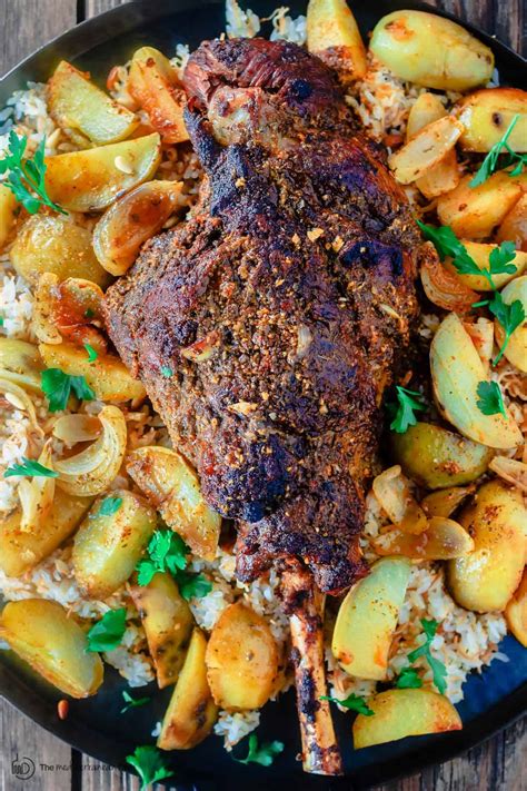 Seriously Tasty Roast Leg of of Lamb Recipe | The Mediterranean Dish