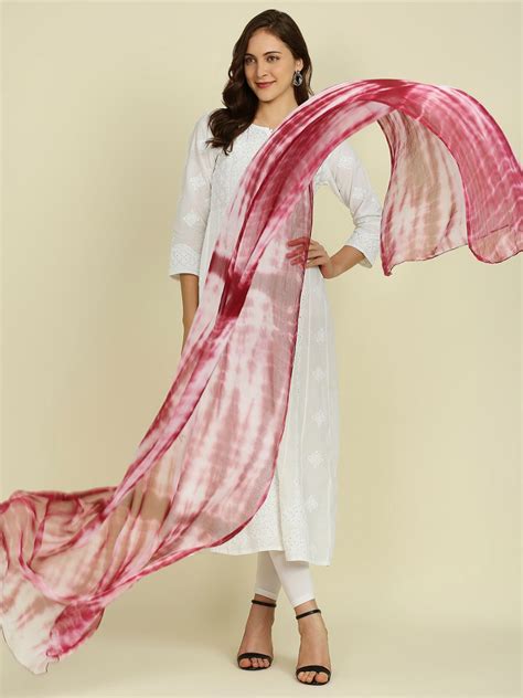 Shibori Chiffon Dupatta – Dupatta Bazaar