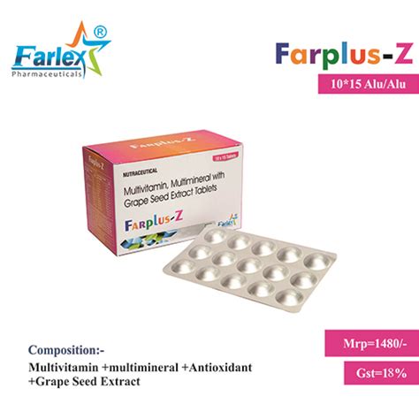 FARPLUS-Z TABLETS Farlex Pharmaceuticals Private Limited