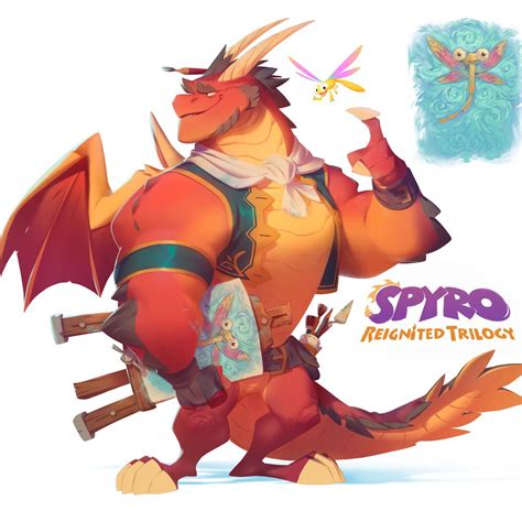 Image result for all dragons in spyro | Dessin d'animal, Conception de ...
