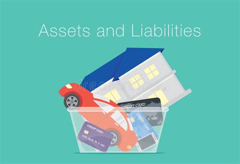 Assets End And Liability Way 库存例证 - 插画 包括有 财务, 标记: 133429529
