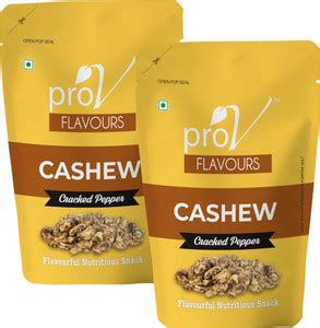 ProV Flavours Cracked Pepper Cashews Price in India - Buy ProV Flavours ...