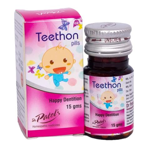 Dr Patel's Homeopathic Teethon Pills for Happy Dentition | Natural ...