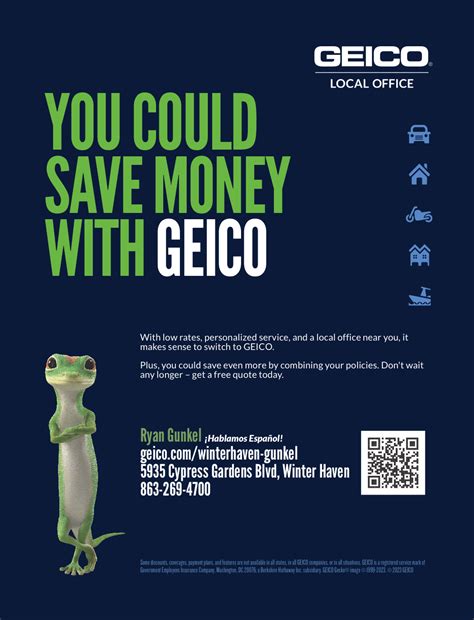 Ryan Gunkel - GEICO Insurance Agent, 5935 Cypress Gardens Blvd, Ste 200 ...