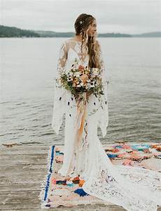 Boho Wildflower Vibes At This Lakeside Wedding In Washington by Boho Wildflower Vibes At This Lakeside Wedding In Boho Wildflower Vibes At This Lakeside Wedding In Washington