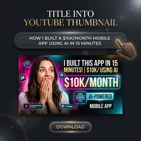 thumb TubeAi - Best AI YouTube Thumbnail Generator