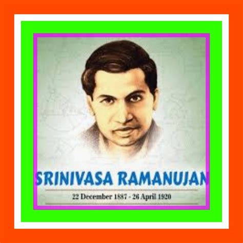 The proud intellectual of the country is Srinivasa Ramanujan | TLMWEB