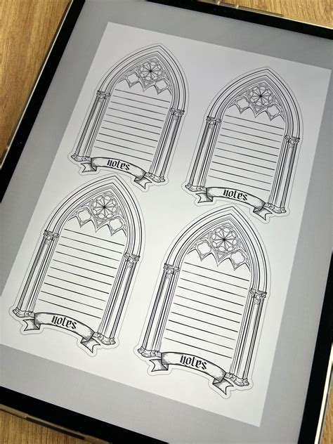 Gothic notes - digital download – Chamber of Thistle