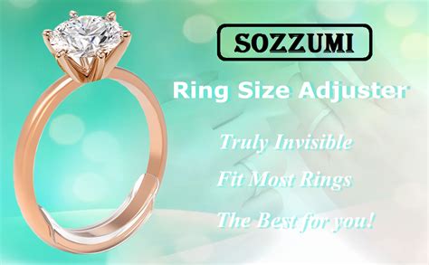 Buy sozzumi Ring adjuster for loose rings, Invisible Ring Fitter ...