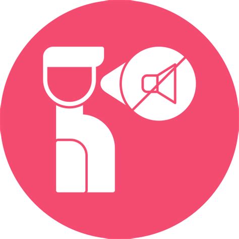 No speak - Free communications icons