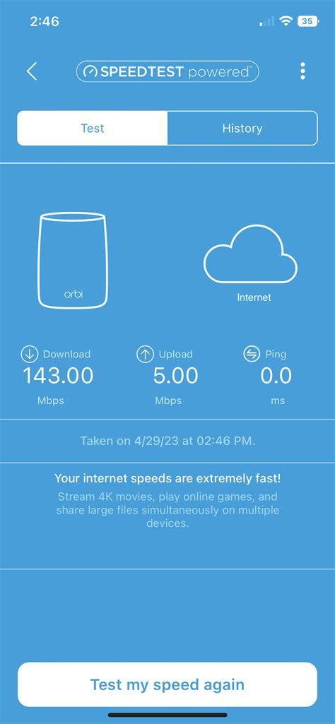Home Internet 4G LTE Orbi. Lodi WI. Fastest speeds I’ve ever had! : r/USCellular