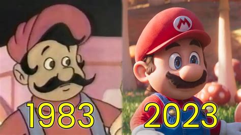 Evolution of Mario in Movies & TV (1983-2023) - YouTube
