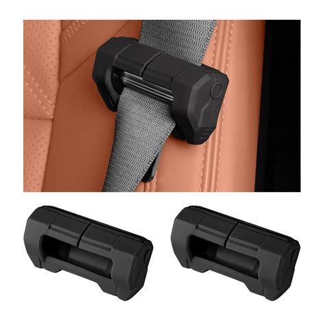 Amazon.com: Wevdn 2 PCS Car Seat Belt Buckle Covers, Anti-Scratch Silicone Car Seatbelt Buckle ...