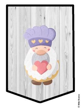 Fathers Day Gnomes Bulletin Board Decor, Fathers Day Gnomes Banner ...