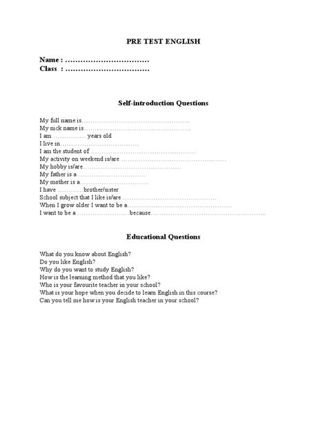 Pre-test Examples 的图像结果