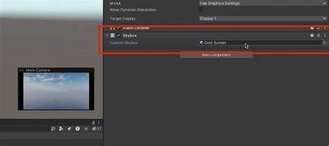 Image result for Unity Add Skybox