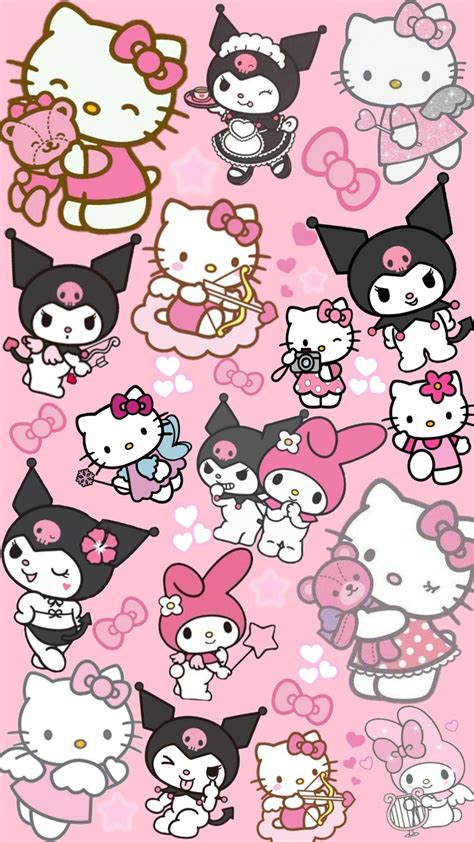 Hello kitty 💖 | Pegatinas bonitas, Garabatos lindos, Fondo de pantalla ...