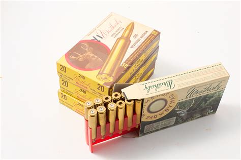 Lot 423 – .240 WEATHERBY MAGNUM CASES, 80 OF, 5 PRIMED – Lonsdales ...