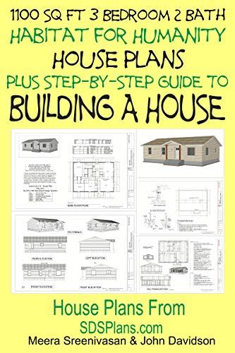 1100 Sq Ft 3 Bedroom 2 Bath - Habitat for Humanity: House plans - Plus ...
