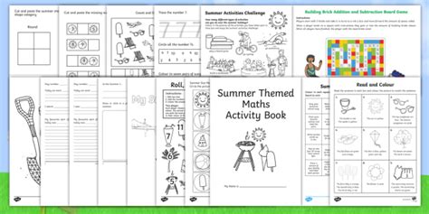 Summer Holiday Homework Pack | Primary Resources
