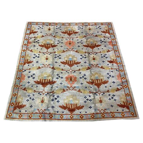 Handmade Tuffenkian Tibetan Rug- 11' x 10'-6" For Sale at 1stDibs