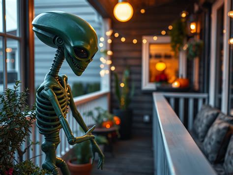 Image result for Alien Halloween Outside Decorations