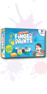Buy ToyKraft Finger Painting Kit Art Activity Kit Gift for for 3 Years ...
