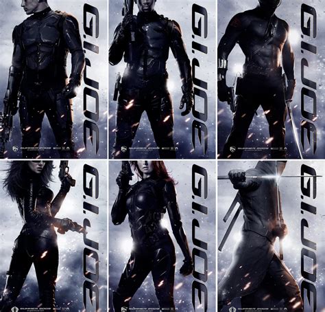 Six New GI Joe Character Movie Posters Are Trying Too Hard
