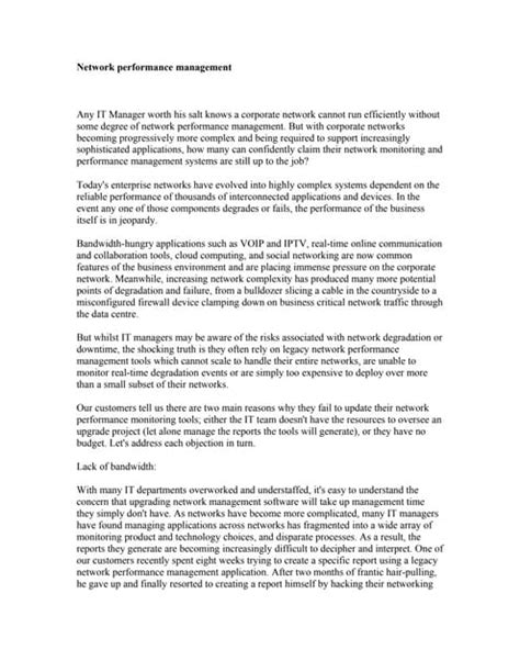 Image result for Network Performance Management Software