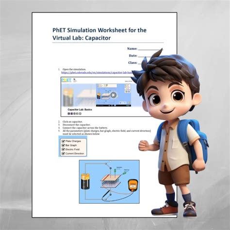 Capacitor Lab Basics PhET Simulation 的图像结果