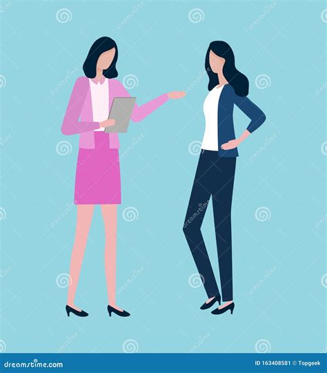 Cartoon Business Women Argue 的图像结果