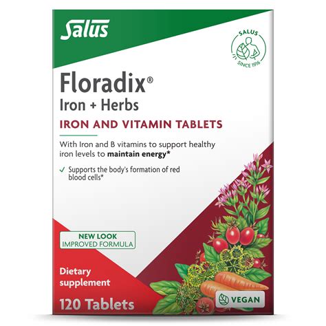 Gaia Professionals | Floradix Iron Tablets - 120 ct