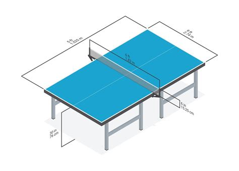 Folding Table Tennis Table Dimensions at Anthony Griggs blog
