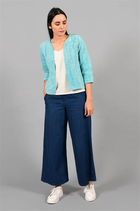 Ski Aqua | Open P-Line Cotton Jacket – Cotton Rack