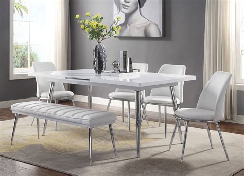 Modern White Dining Room Sets