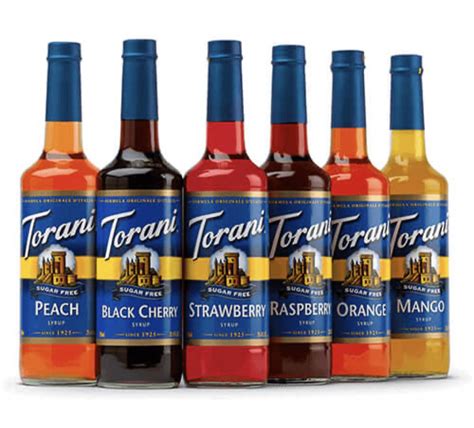 Where can I find a variety set like this of small fruit flavored syrups to put in drinks? I don ...