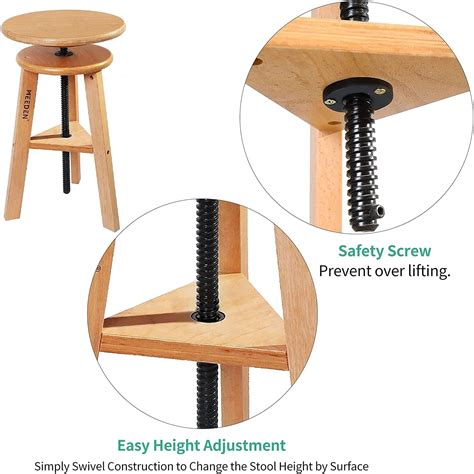 Buy MEEDEN Wood Drafting Table & Stool Set,Artist Stool and Craft Table ...