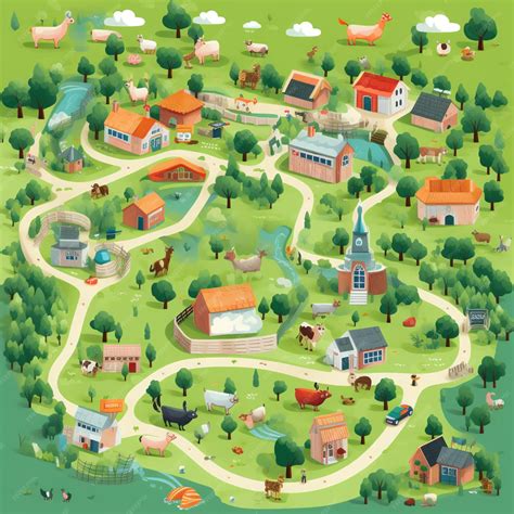 Cartoon Map Home 的图像结果